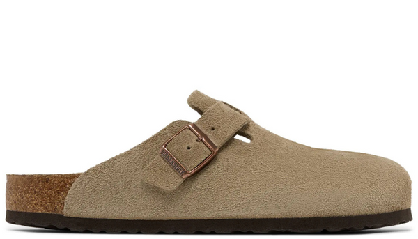 Boston Soft Footbed Suede 'Taupe'