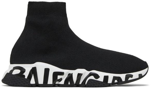 Balenciaga Speed Sneaker 'Midsole Graffiti - Black White'