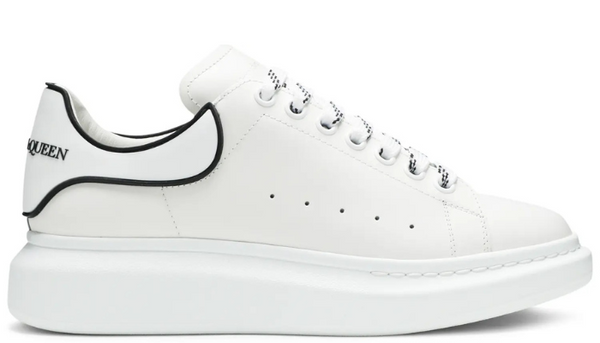 Alexander McQueen Oversized Sneaker 'New Tech Calf - White Black' 2020